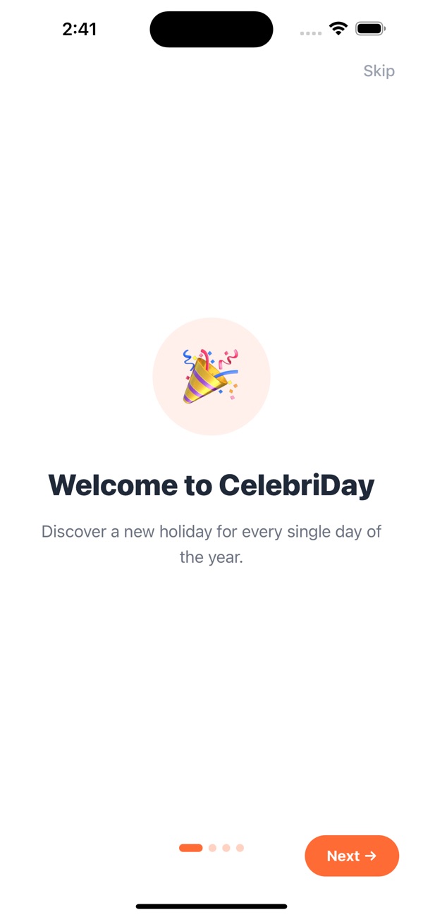CelebriDay screenshot 1