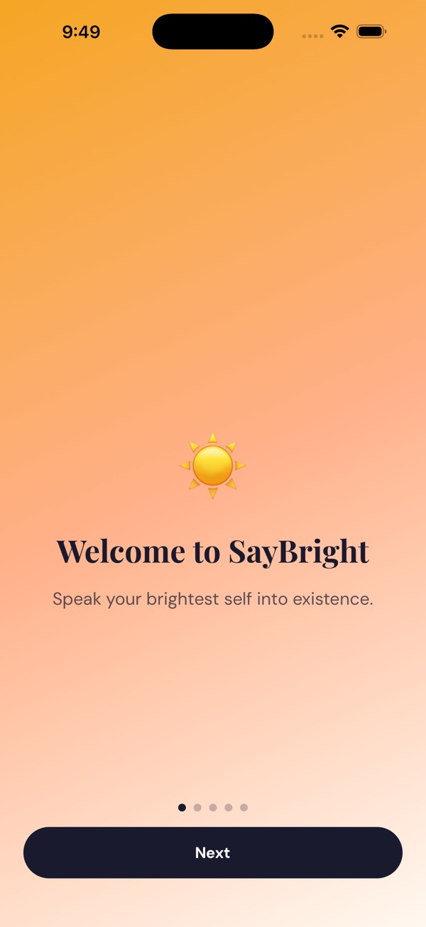 SayBright screenshot 1