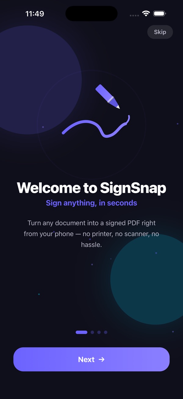 SignSnap screenshot 1